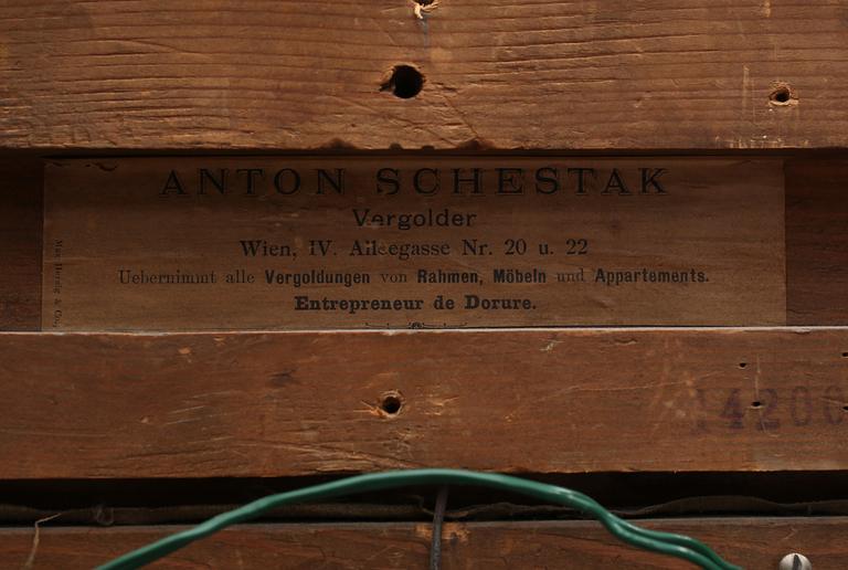 WILHELM LANGER,  olja på duk, signerad o daterad -93.
