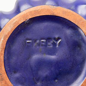 Vicke Lindstrand, vase, earthenware, Upsala-Ekeby.