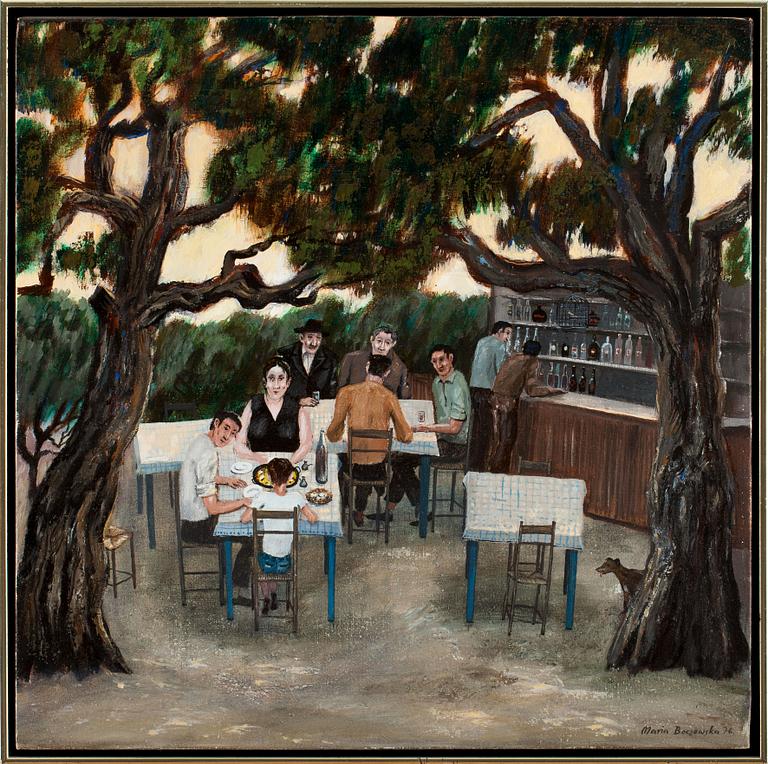 MARIA BOCZEWSKA, olja på duk, signerad och daterad -76.