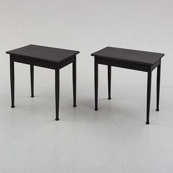 A pair of early 20th century tables.