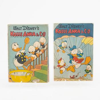 Five Swedish Kalle Anka (Donald Duck) from 1951.
