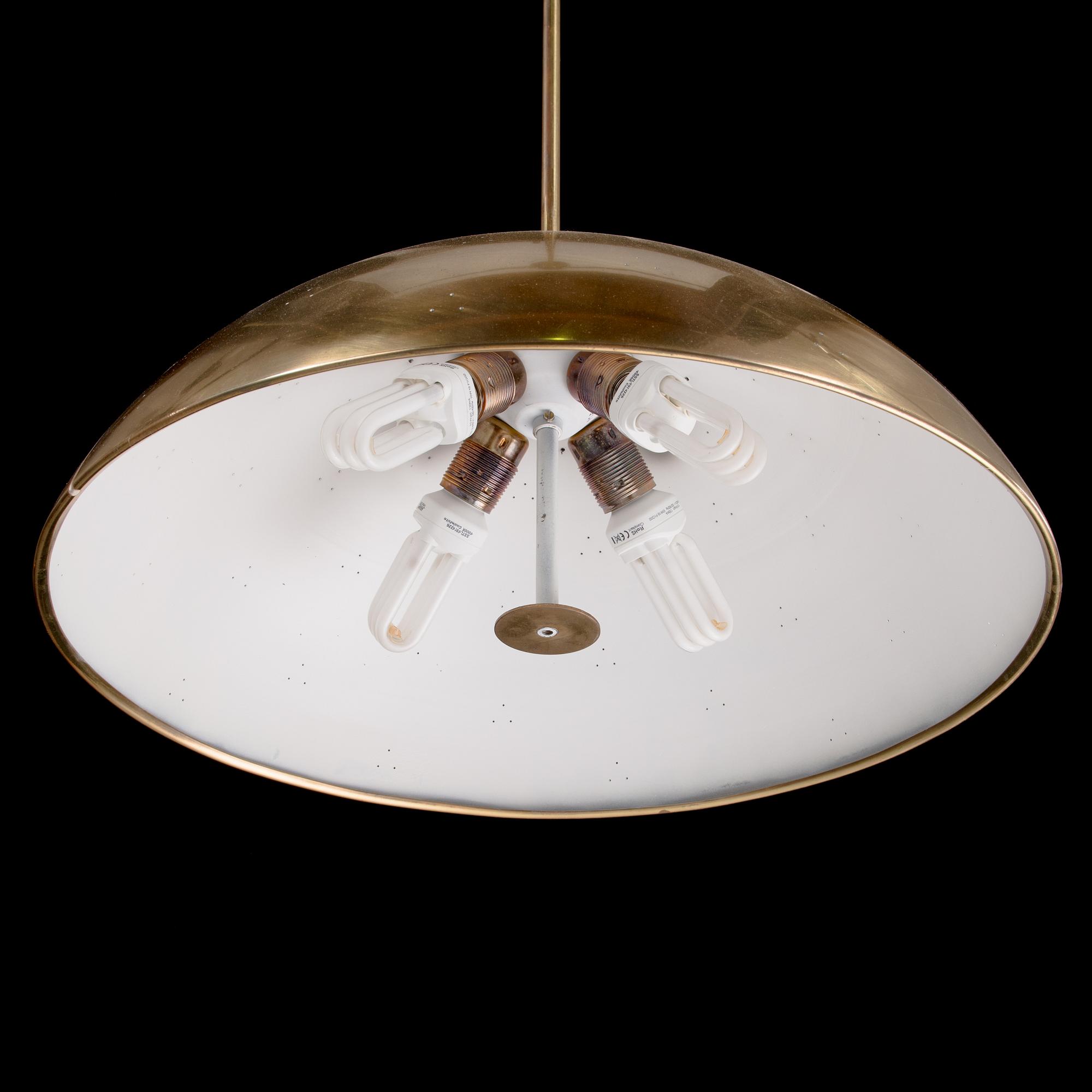 PAAVO TYNELL, A mid-20th century pendant light for Idman.