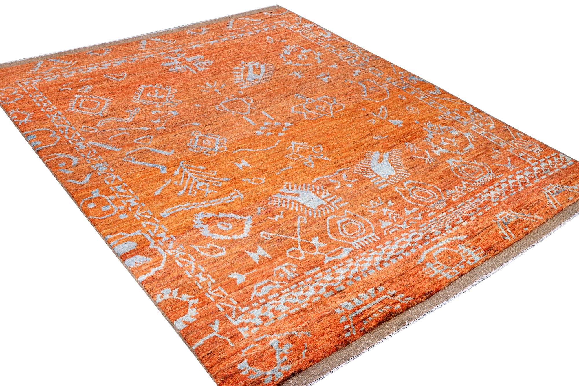 A Moroccan carpet, c. 307 x 249 cm.