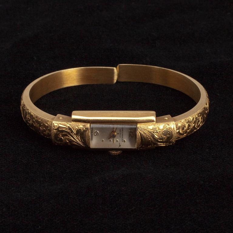 DAMARMBANDSUR, Baume & Mercier 20302, Geneve Schweitz. 1950 t. Tot. vikt 19,3 g.