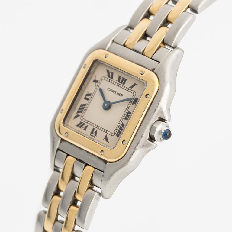 Cartier, Panthère, wristwatch, 21,5 x 21,5 (30) mm.