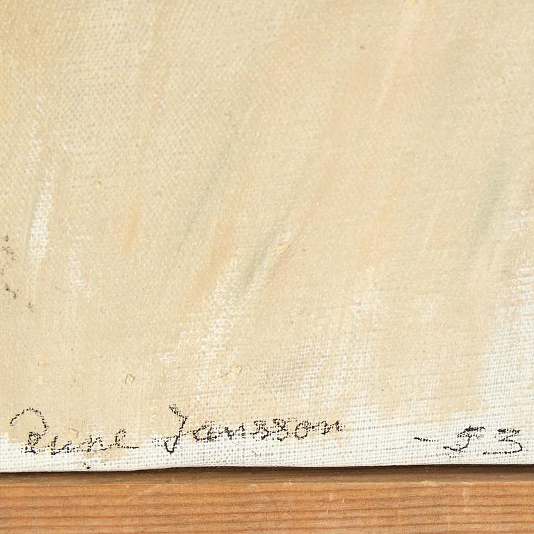 Rune Jansson, oil on canvas, signed and dated -53.