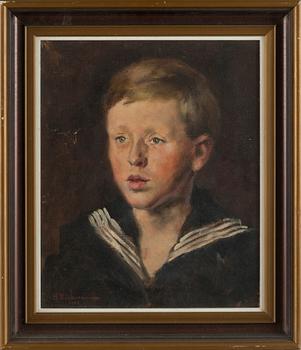 Hugo Backmansson, Porträtt av en pojke.