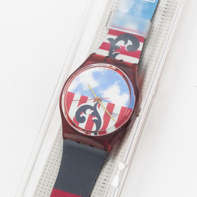 Swatch, The Boss, armbandsur, 34 mm.