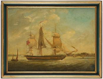 English school, early 19th century, Ship portrait.