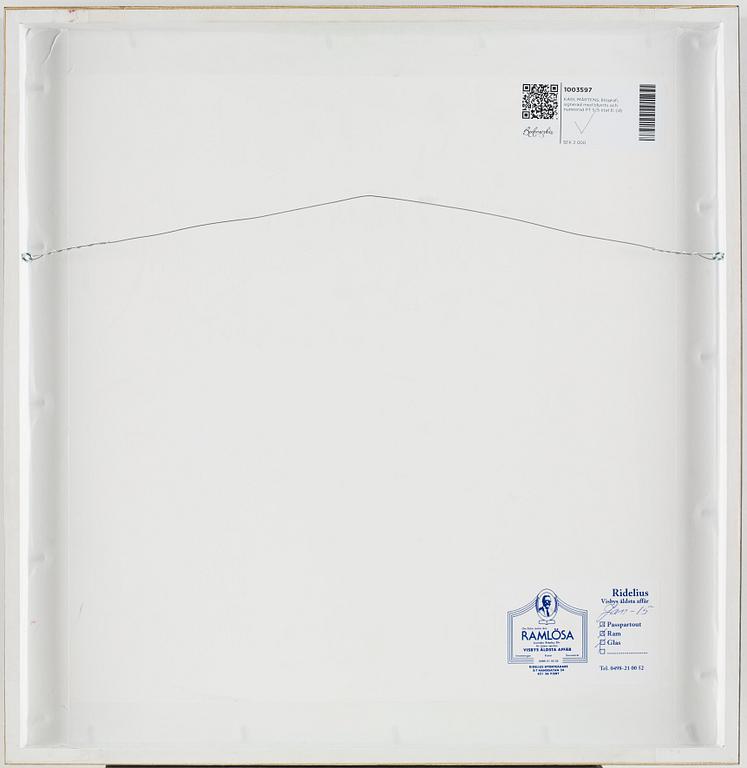 KARL MÅRTENS, litografi, signerad med blyerts och numrerad PT 5/5 état II.