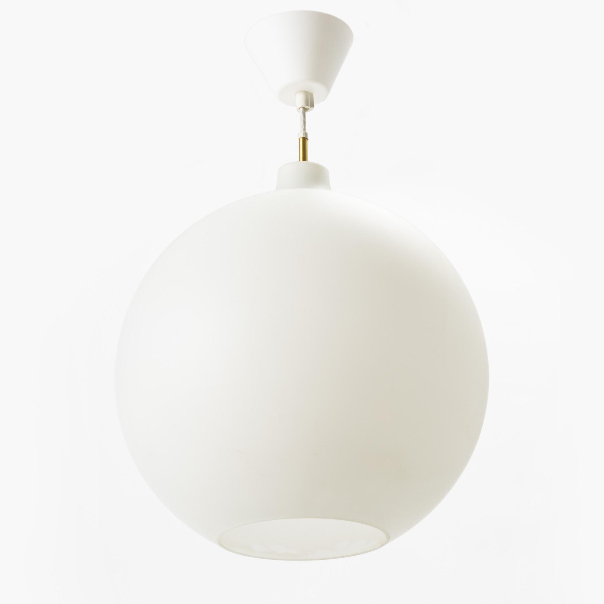 Vilhelm Wohlert, Ceiling lamp, "Satellite" for Louis Poulsen, Denmark. Late 20th century.