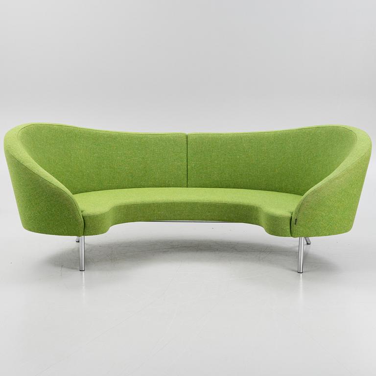 A 'Orgy' sofa with pouf by Karim Rashid for Offecct.