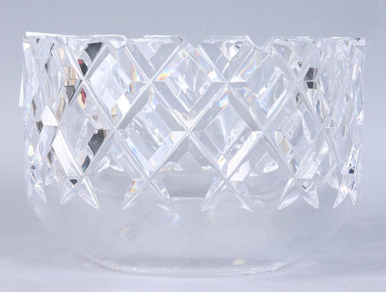 SKÅL, glas, Orrefors, 1900-talets andra hälft.