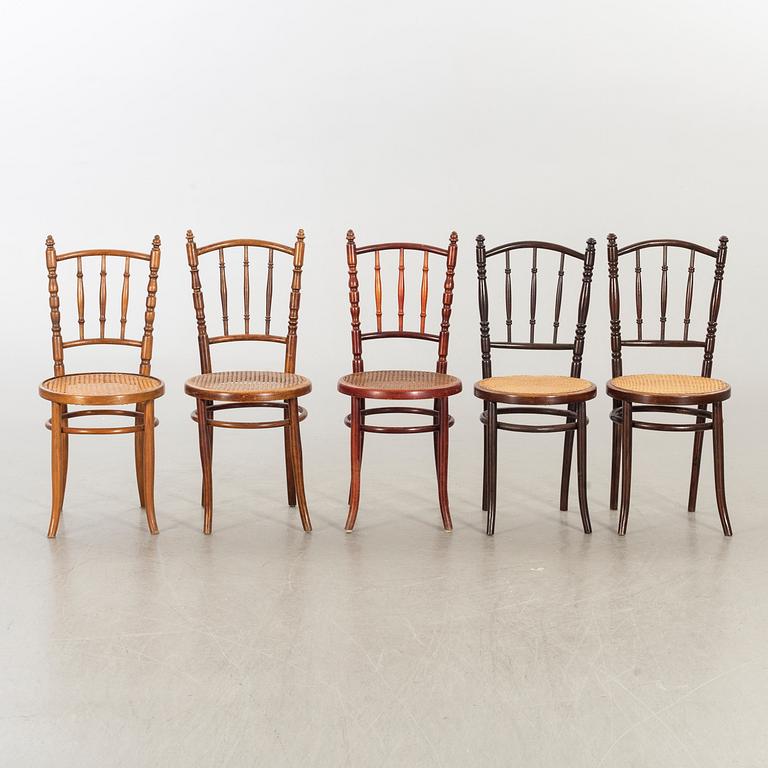 STOLAR, 5 st, snarlika, bland annat Fischel och Hoffmann, 1900-talets första del.