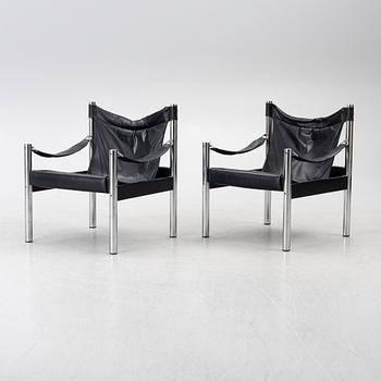 A pair of armchairs, Johansson Design, Markaryd, second half of the 20th century.
