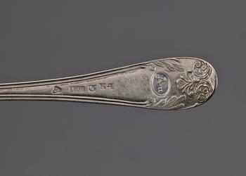 PARTI SILVERBESTICK, 23 delar, bla Georg Jensen. 1800-1900-tal.