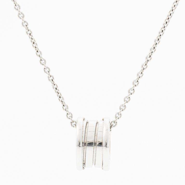 Bulgari, necklace, B.zero1, 18K white gold.