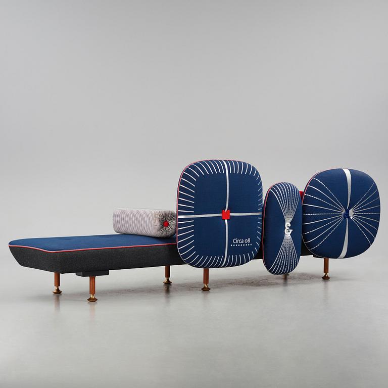 Nipa Doshi & Jonathan Levien, a "My Beautiful Backside" sofa, Moroso, Italy, post 2008.