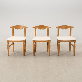 Henning Kjærnulf, dining group 7 dlr EG furniture Denmark 1960s.