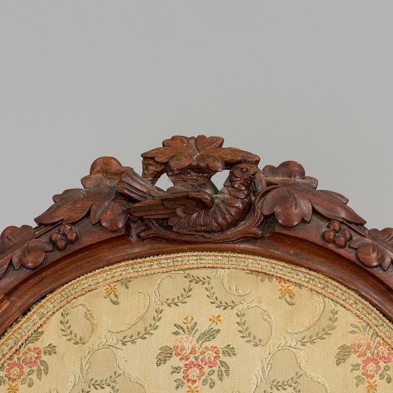 A set of eleven Neo Rococo chairs, secons half of the 19th century.