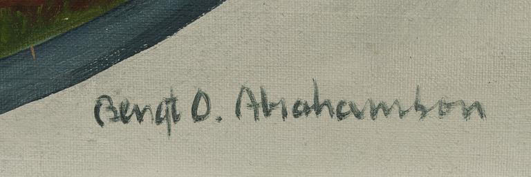 Bengt O. Abrahamsson, 'En och femtiofem gjorde farfar i höjd'.