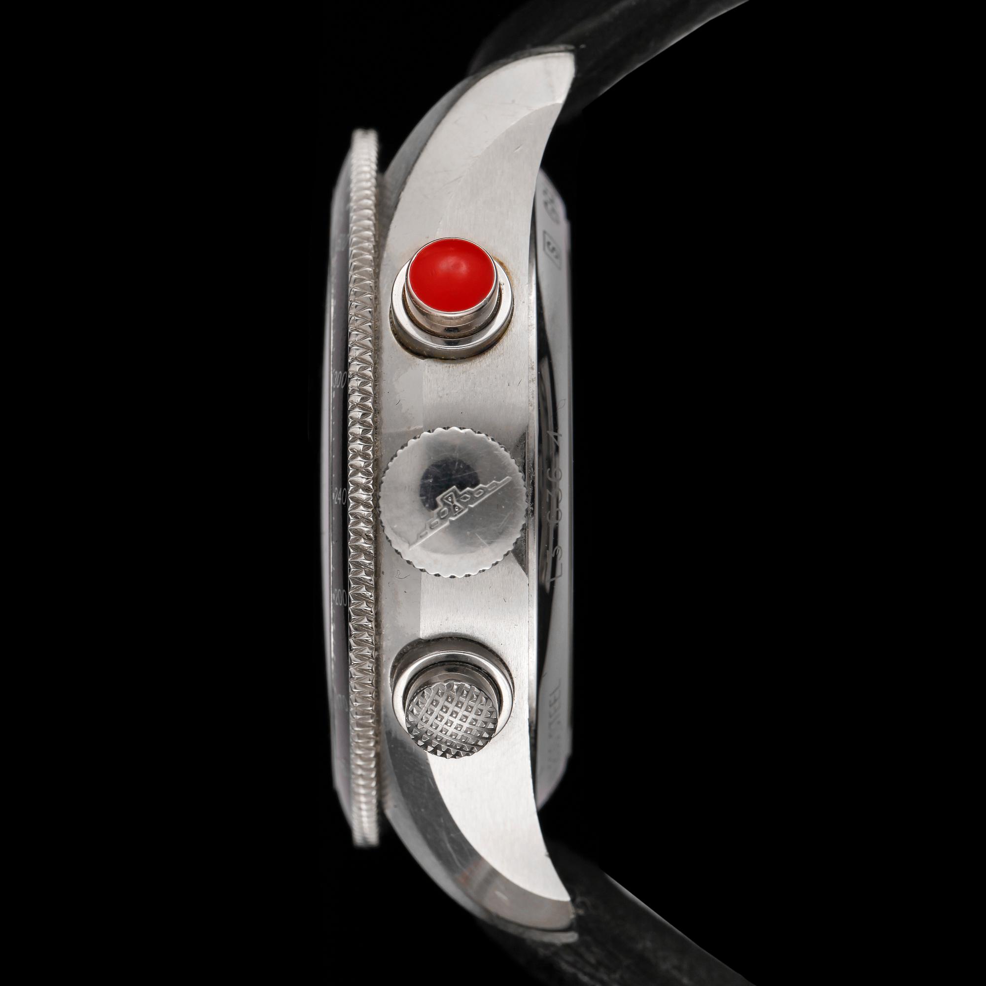 HERRARMBANDSUR, stål, Longines - Grande Vitesse. Automatisk.