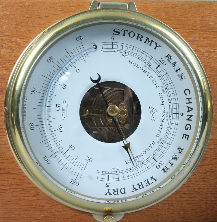 SKEPPSKLOCKA samt BAROMETER, Schatz.