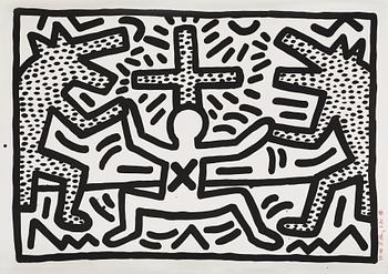 161. Keith Haring, "Untitled" ur: "Untitled 1-6".