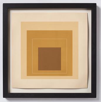 Josef Albers, "White Line Square XVI".