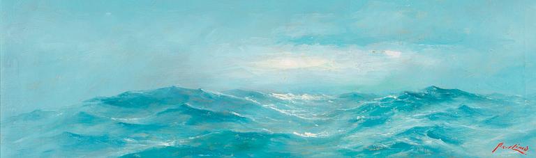 Axel Lind, "Gryning i Caribien".