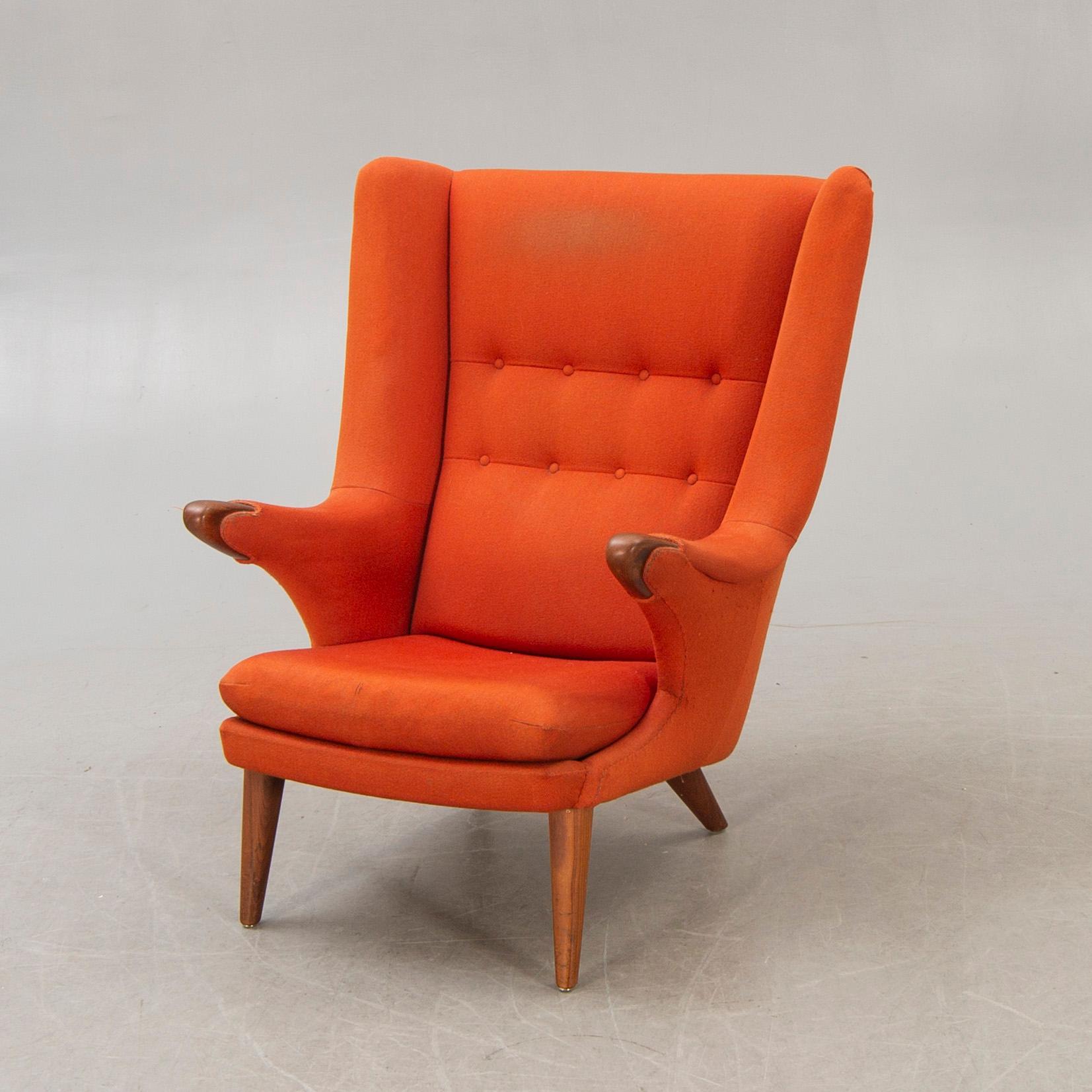 Armchair, Attributed to Svend Skipper, Skipper's furniture, Denmark, 1960s.