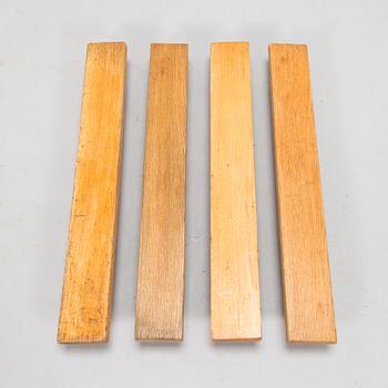 Dörrhandtag, 4 st, 1960-70-tal.