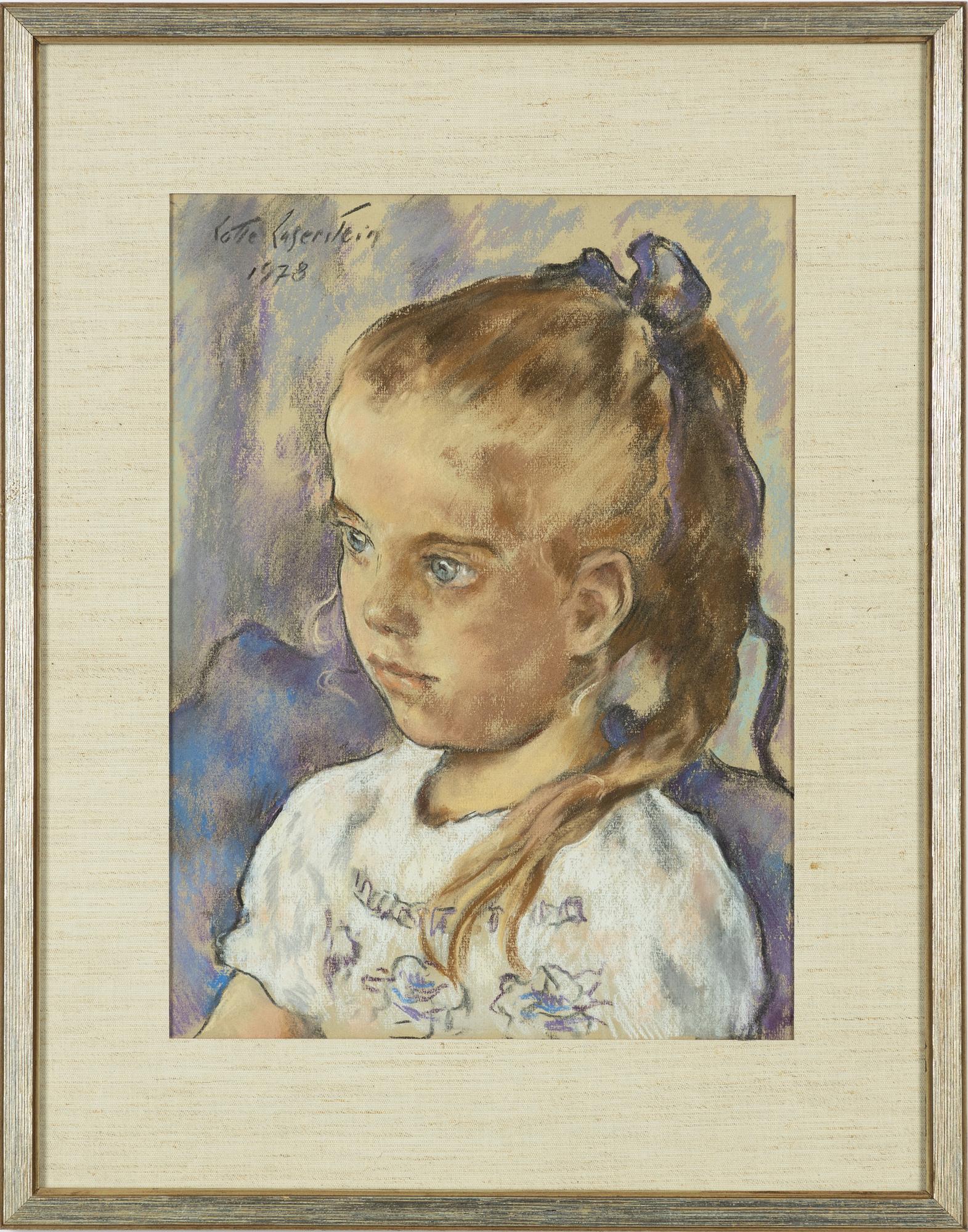 Lotte Laserstein, Portrait of a girl.