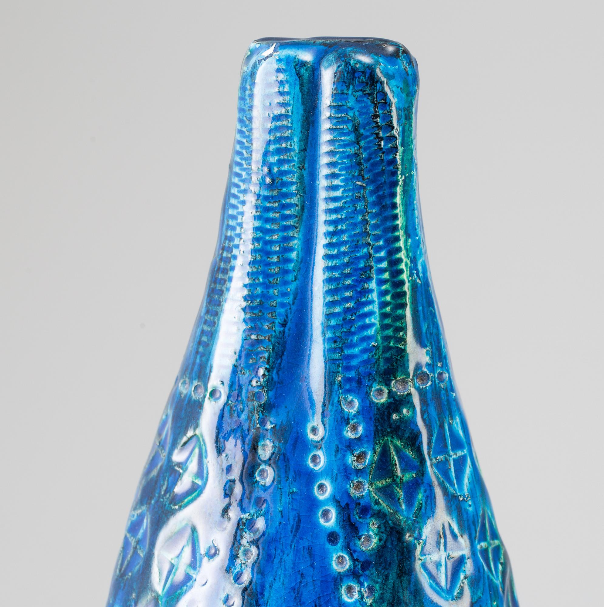 Three stoneware figurines designed by Aldo Londi for Bitossi, second half of the 20th century.