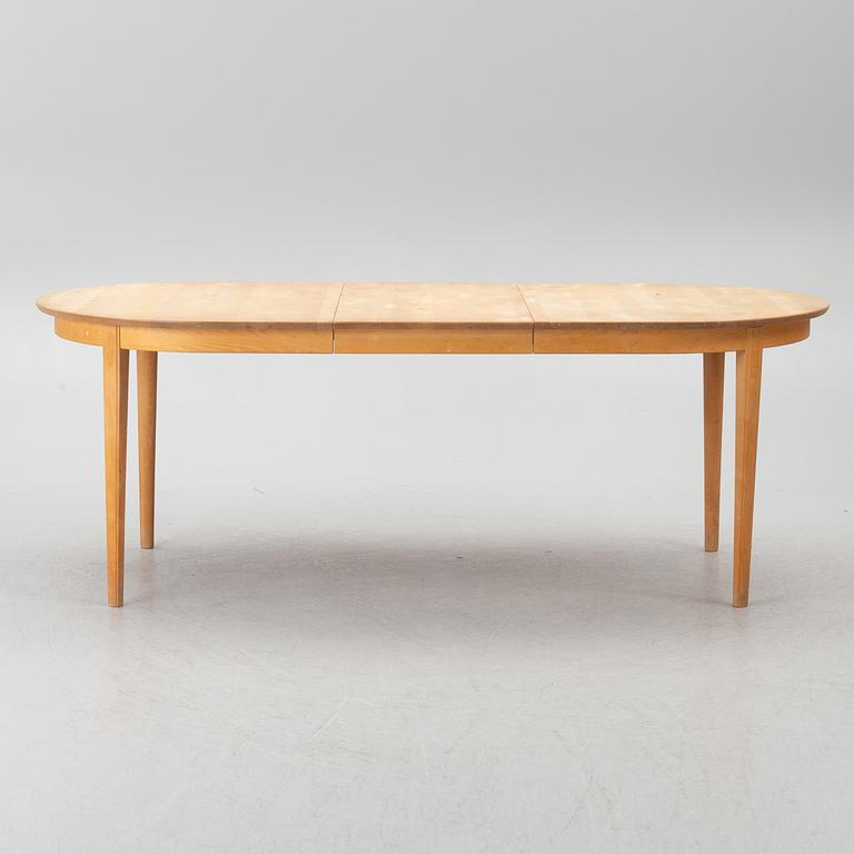 Nils-Göran Gustafsson, 6 stolar, "Öland", samt matbord, Carl Malmsten, Stolab, 2000-tal.