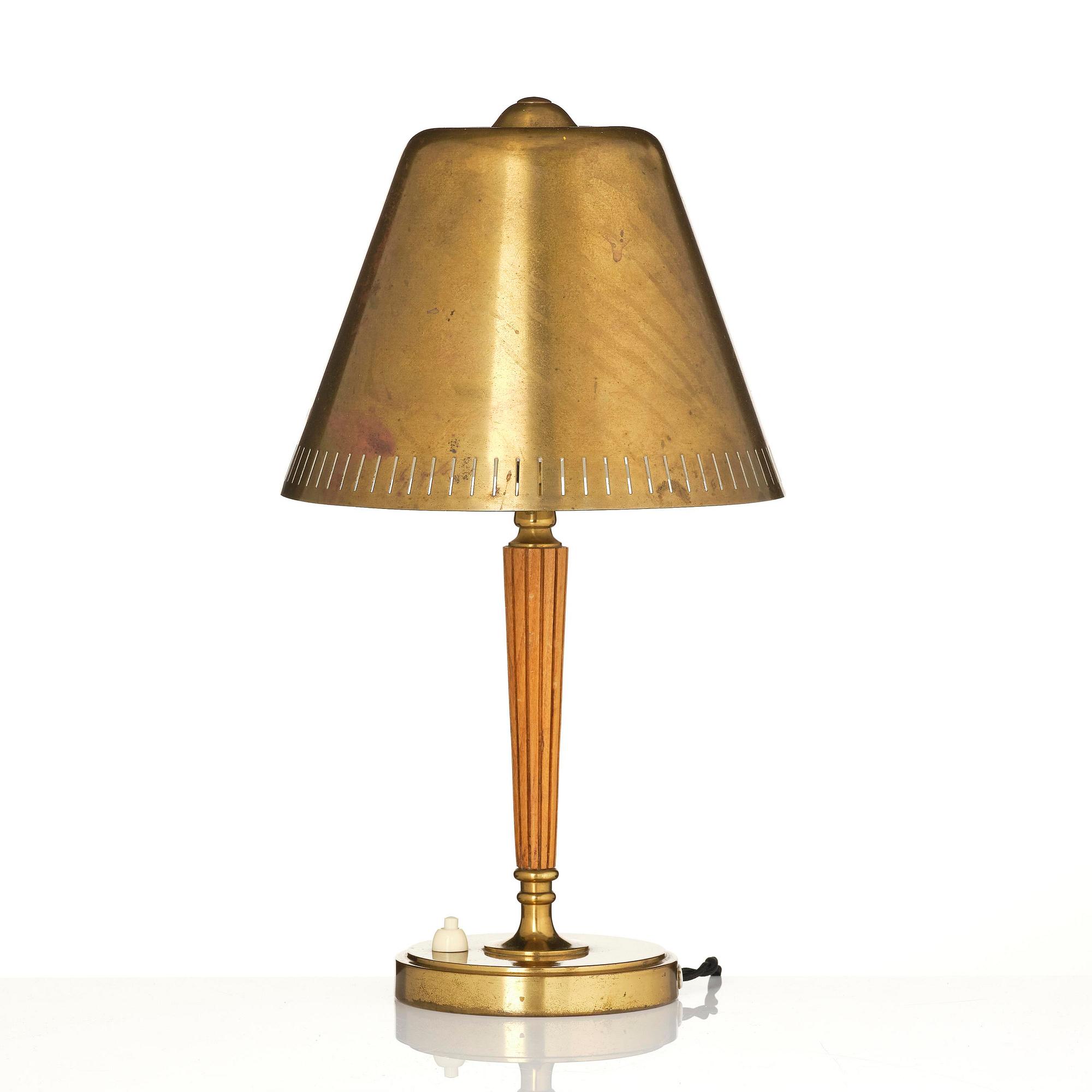 Bröderna Malmströms Metallvarufabrik, a table lamp model "2757", Malmö, 1950s.