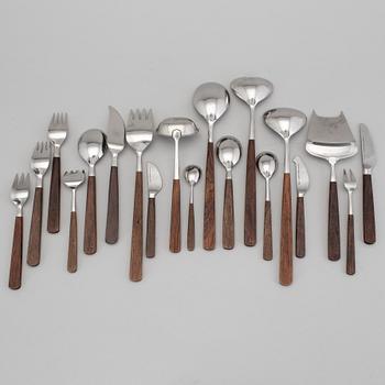 BERTEL GARDBERG, bestick, 106 delar, "Lion de Lux", Hackman, Finland, formgiven 1958.