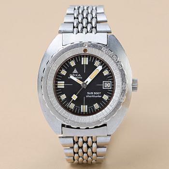 1014. Doxa, by Synchron, SUB 300T, Divingstar, Sharkhunter, ca 1970.