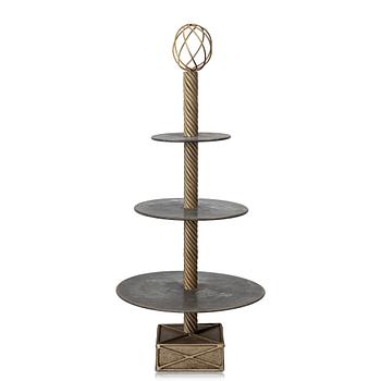 Tage Andersen, a cake stand, custom-made by the artist, Denmark, 1990s.