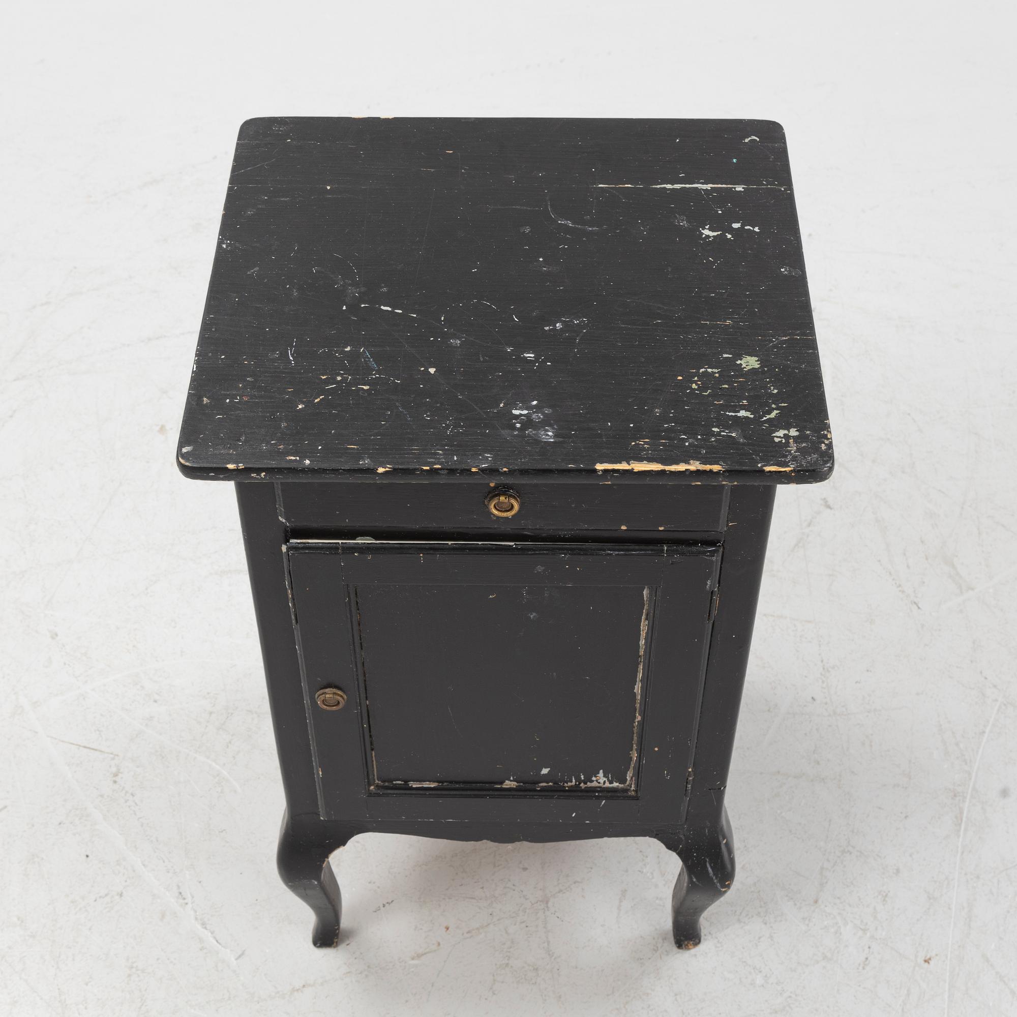 Pottskåp, omkring år 1900.