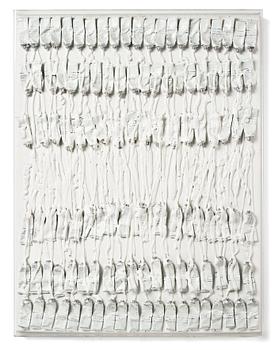 294. Arman (Armand Pierre Fernandez), "Monochrome Accumulation No. 5002".