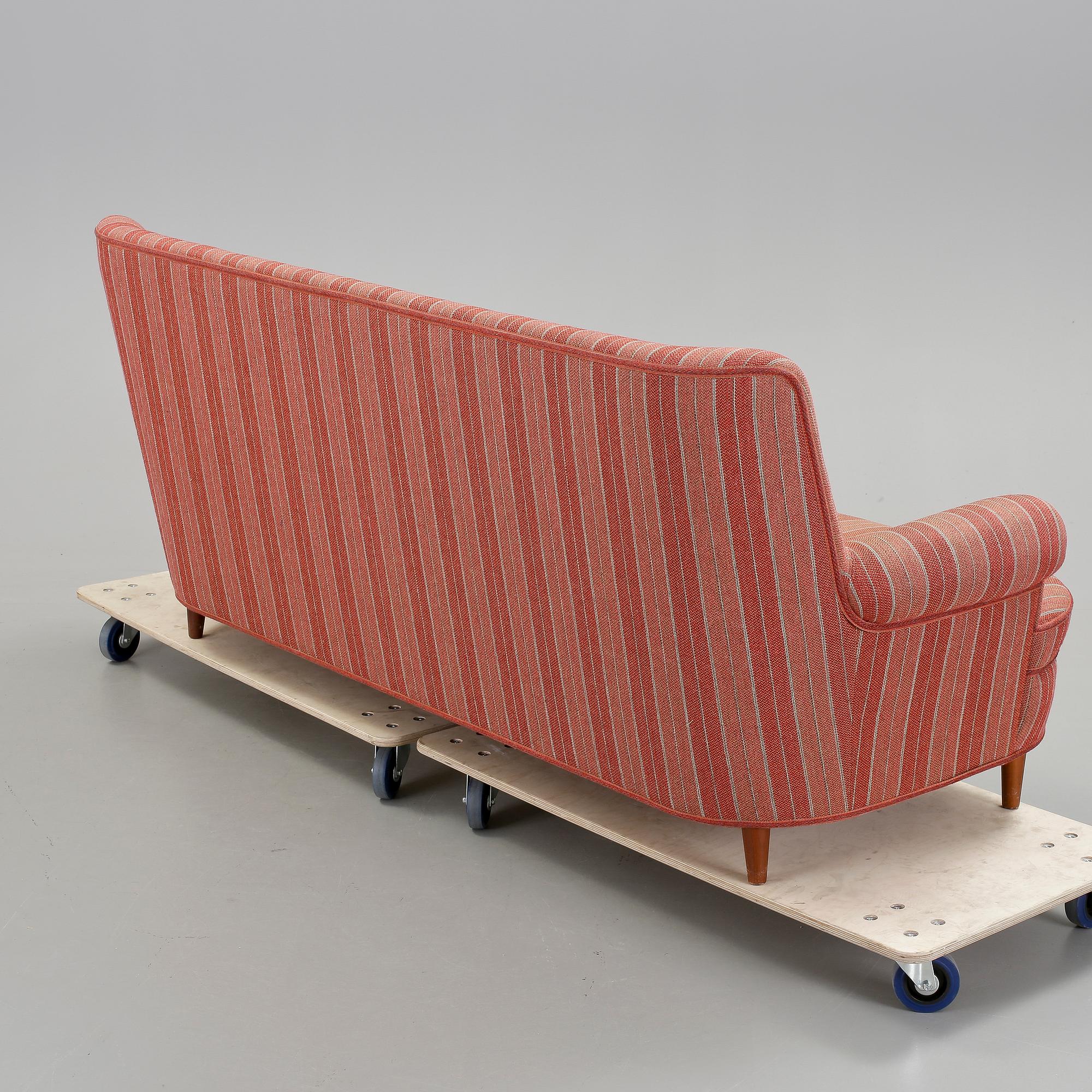 SOFFA, "Hemmakväll", Carl Malmsten, OH Sjögren, Tranås, 1900-talets andra hälft.