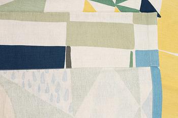 Josef Frank, a pair of curtains, in the "Bows" pattern,