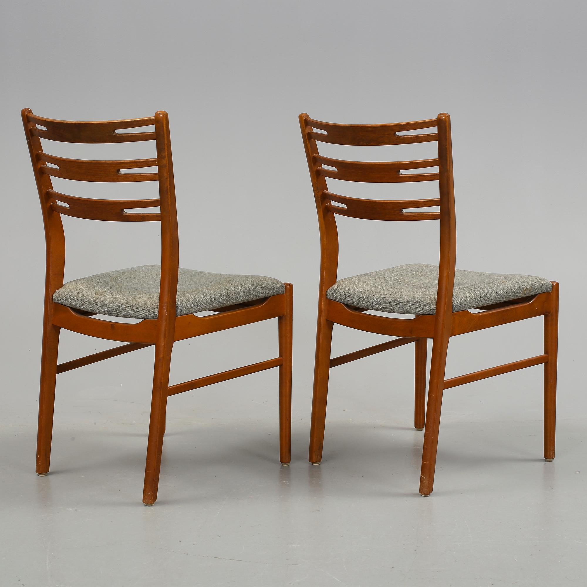 MATBORD samt 4 STOLAR "Della", Ikea. 1950-tal.
