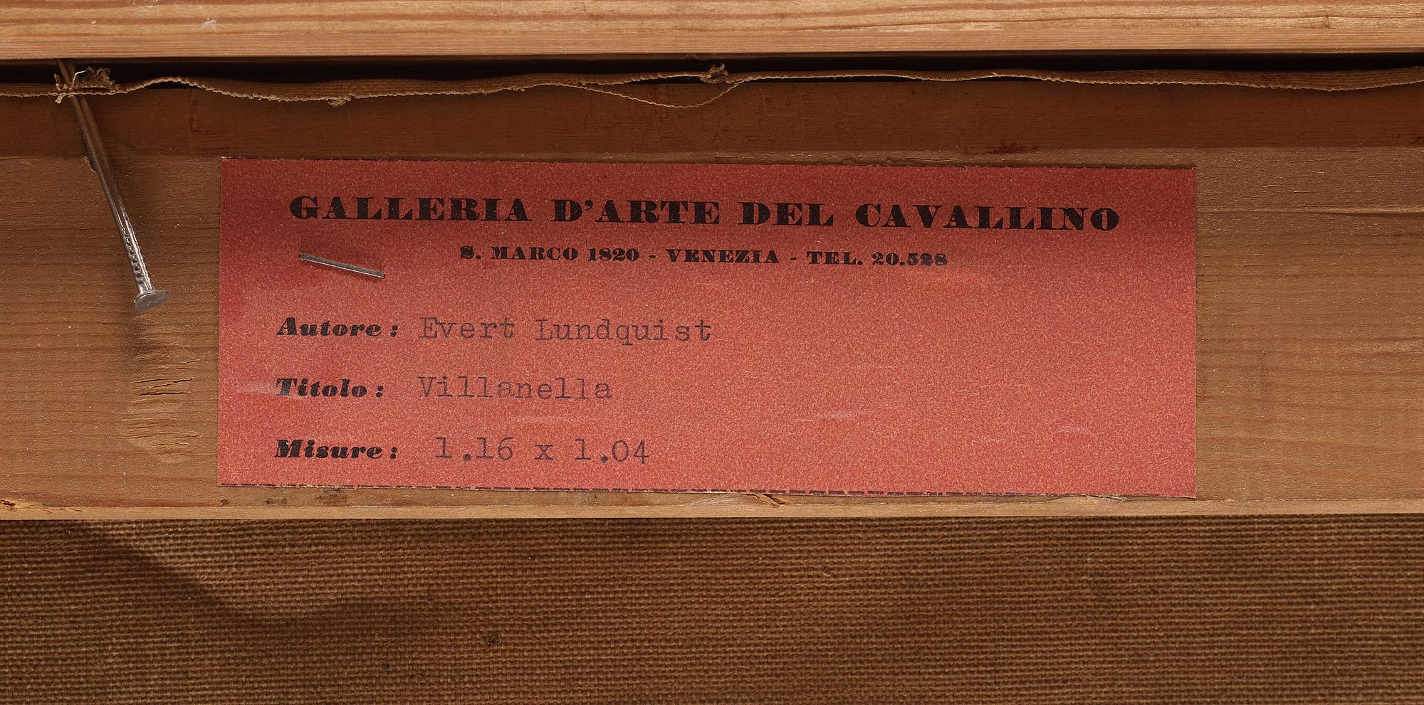 Evert Lundquist, "Flicka med hötjuga".