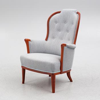Carl Malmsten, armchair "Vår Fru", OH Sjögren, late 20th century.