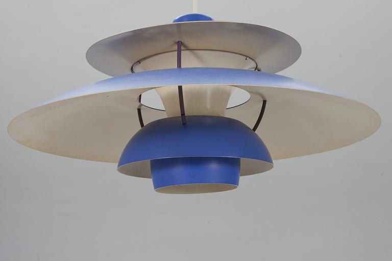 TAKLAMPA, PH-5, Poul Henningsen för Louis Poulsen, Danmark, 1900-talets andra hälft.