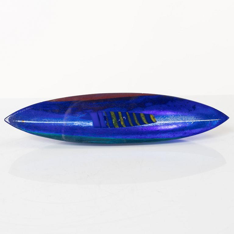 Bertil Vallien, a glass sculpture, Kosta Boda.