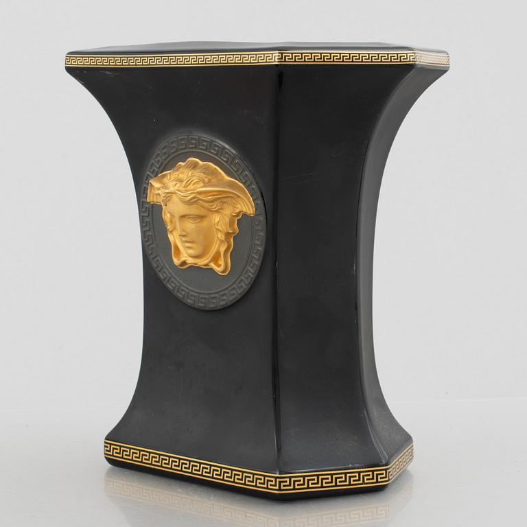 Versace, a 'Gorgona' porcelain vase, for Rosenthal.