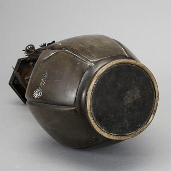 VAS, brons, Japan, Meiji, (1868-1912).